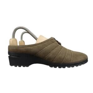 Cole Haan Shoes Women 8 Mule Slip On Comfort Leather Zip Waterproof Fashion Clog
